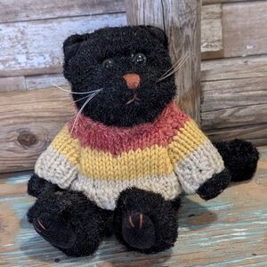 Midnight C Sneakypuss Jointed Plush Cat Style #81002